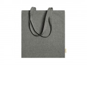 Сумка RIVOLI из 100% переработанного хлопка, черный