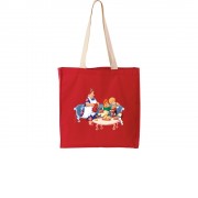 Сумка 250 г/м2 с донной складкой Карлсон, красный