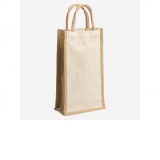 Сумка LOIRE из ламинированного джута и хлопка, бежевый