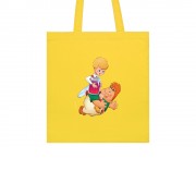 Сумка из хлопка 105 г/м2 Карлсон, желтый