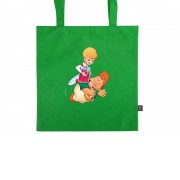 Сумка-шоппер из нетканого RPET Карлсон, зеленый