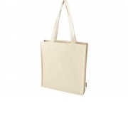 Florida эко-сумка с ластовицей плотностью 270 г/м² - Натуральный