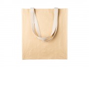 Сумка-тоут MILVUS из крафт-бумаги, бежевый