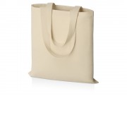 Сумка для шопинга Steady из хлопка с парусиновыми ручками, 260 г/м2, натуральный