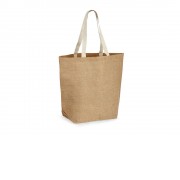 TIZZY. Сумка из джутовой ткани, Натуральный