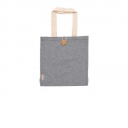 Сумка Barmer из переработанного хлопка на пуговице, черный