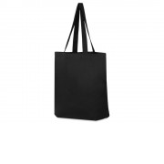 Сумка с широким дном и боками, черный