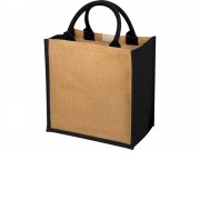 Сумка подарочная Hindy, натуральный/черный