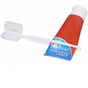 Зубная щетка Dana с выжимателем, белый