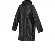 Ada плащ - сплошной черный