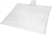 Одноразовый дождевик Mayan с чехлом для хранения из материалов, переработанных по стандарту GRS - Белый