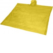 Одноразовый дождевик Mayan с чехлом для хранения из материалов, переработанных по стандарту GRS - Желтый