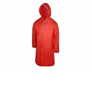 Дождевик Hawaii c чехлом унисекс, красный