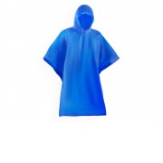 Складное водонепроницаемое пончо DAMPER, королевский синий