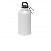 Бутылка для воды, металл, 400 мл, для сублимации, белый