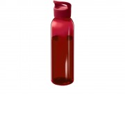 Бутылка для воды Sky из переработанной пластмассы объемом 650 мл - Красный