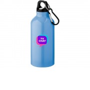 Бутылка Oregon с карабином 400мл, светло-синий (P)