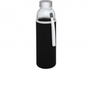 Спортивная бутылка Bodhi из стекла объемом 500 мл, черный