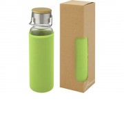 Thor, стеклянная бутылка объемом 660 мл с неопреновым чехлом, лайм