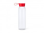Бутылка ALOE из тритана, 600 мл, прозрачный/красный