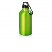 Бутылка Hip S с карабином 400мл, зеленое яблоко