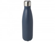 Бутылка Cove из переработанной нержавеющей стали, с вакуумной изоляцией, 500мл - Синий ледяной