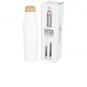Вакуумная изолированная бутылка с пробкой, белый