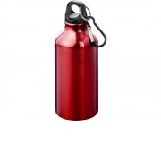 Бутылка для воды с карабином Oregon, объемом 400 мл, красный
