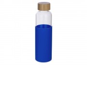 Бутылка для воды стеклянная Refine, в чехле, 550 мл, синий