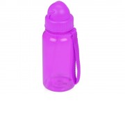 Бутылка для воды со складной соломинкой Kidz 500 мл, фиолетовый