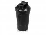 Шейкер для спортивного питания Level Up, черный