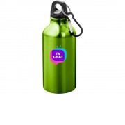 Бутылка Oregon с карабином 400мл, зеленое яблоко