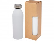 Бутылка Riti объемом 500 мл с медной обшивкой и вакуумной изоляцией , белый