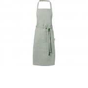 Pheebs 200 g/m2 recycled cotton apron, зеленый яркий