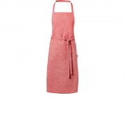 Pheebs 200 g/m2 recycled cotton apron, красный яркий