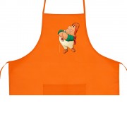 Фартук из нетканого материала Карлсон, оранжевый