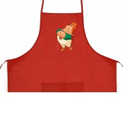 Фартук из нетканого материала Карлсон, красный
