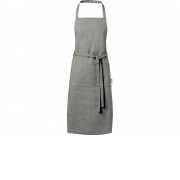 Pheebs 200 g/m2 recycled cotton apron, черный