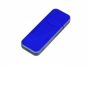 USB-флешка на 4 Гб в стиле I-phone, прямоугольнй формы, синий