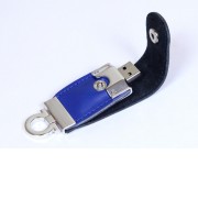 USB-флешка на 32 Гб в виде брелка, синий