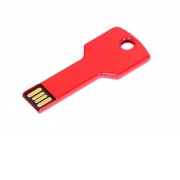 Флешка в виде ключа, 8 Гб, красный