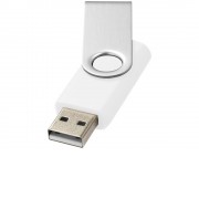USB-флешка на 32 Гб Rotate Basic, белый