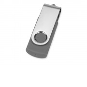 Флеш-карта USB 2.0 32 Gb Квебек, серый