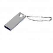 USB 2.0-флешка на 4 Гб с мини чипом, компактный дизайн, стильное отверстие для цепочки