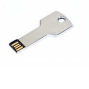 Флешка в виде ключа, 16 Гб, серебристый