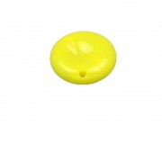 Флешка промо круглой формы, 8 Гб, желтый
