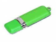 Флешка 3.0 классической прямоугольной формы, 128 Гб, зеленый