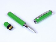 USB-флешка на 64 ГБ в виде ручки с мини чипом, зеленый