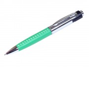 Флешка в виде ручки с мини чипом, 64 Гб, зеленый/серебристый