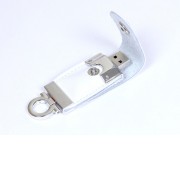 USB-флешка на 32 Гб в виде брелка, белый
